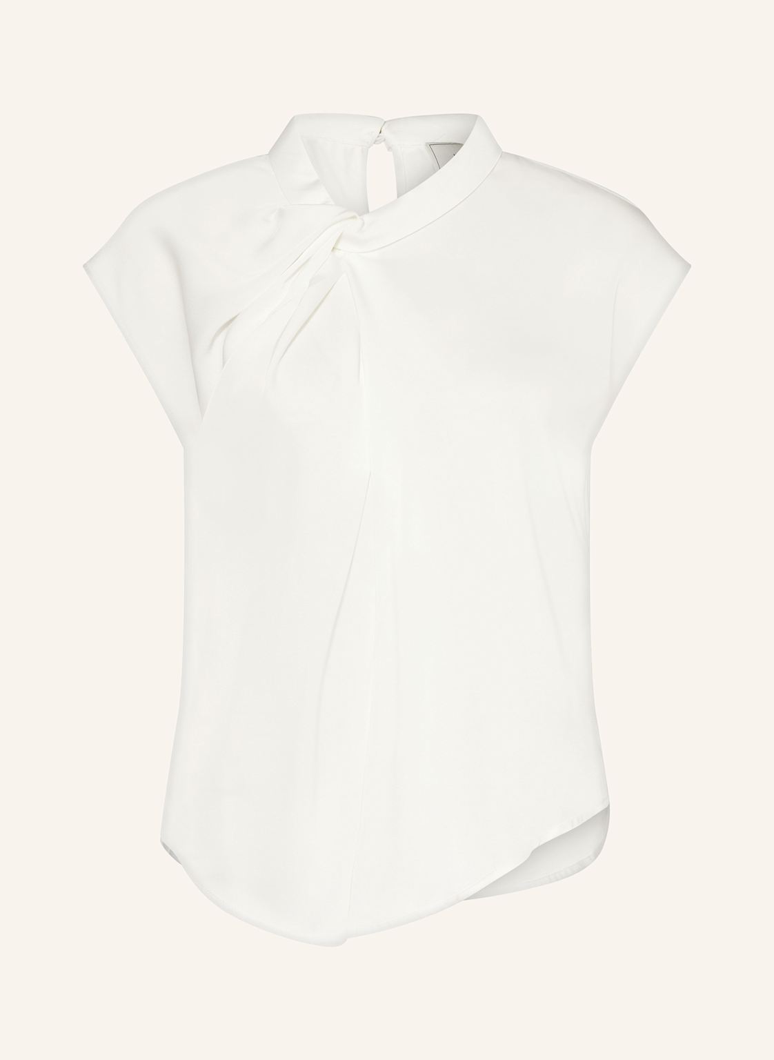 Neo Noir Blusenshirt Fleur Aus Satin weiss Neo Noir Blusenshirt Fleur Aus Satin weiss von NEO NOIR