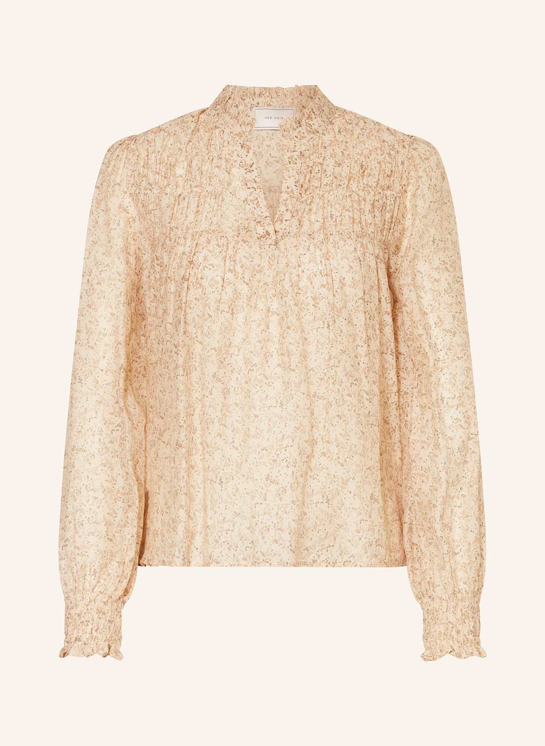 Neo Noir Blusnshirt Selfina beige Neo Noir Blusnshirt Selfina beige von NEO NOIR