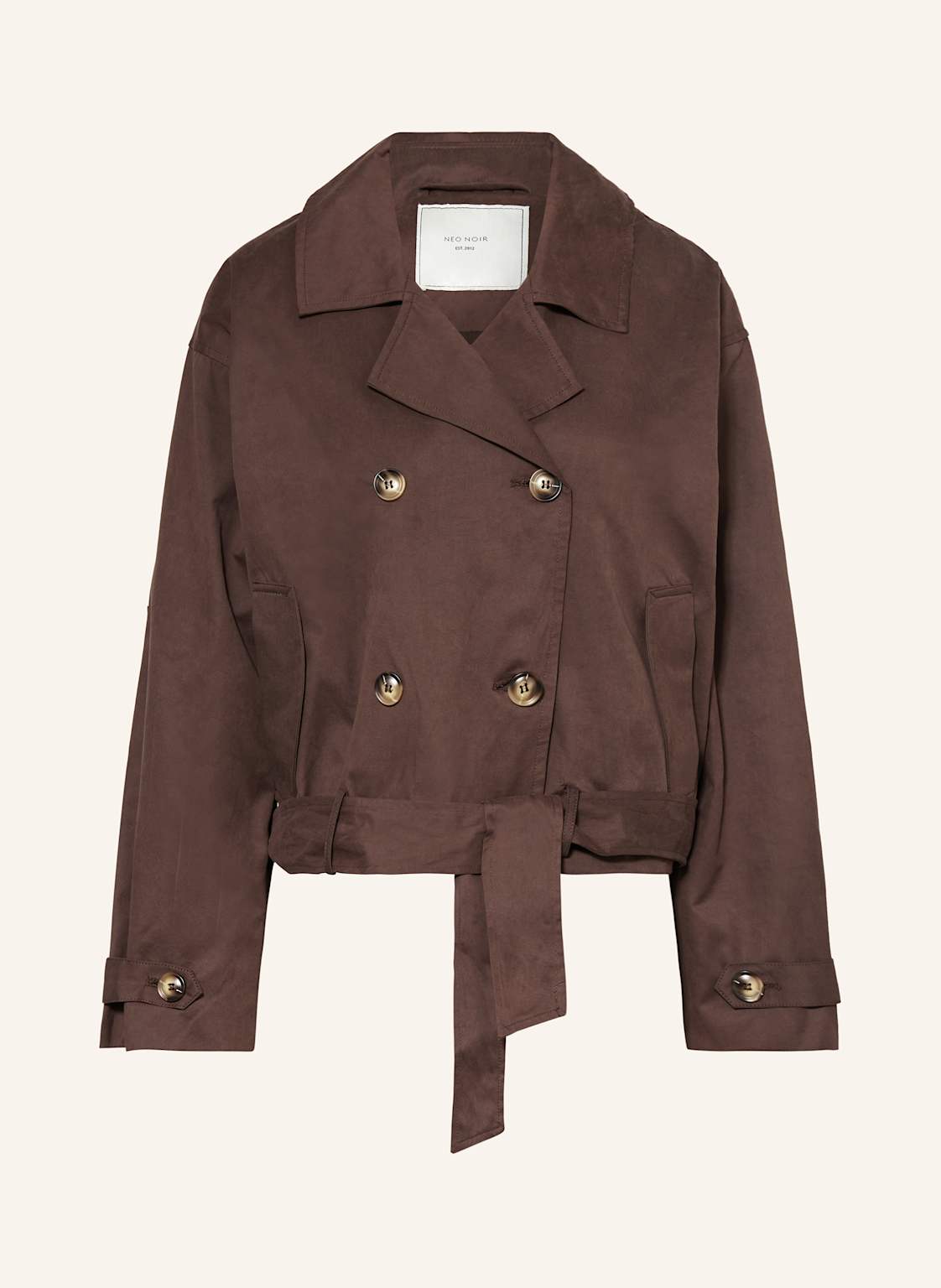 Neo Noir Trench-Jacke Sia braun Neo Noir Trench-Jacke Sia braun von NEO NOIR
