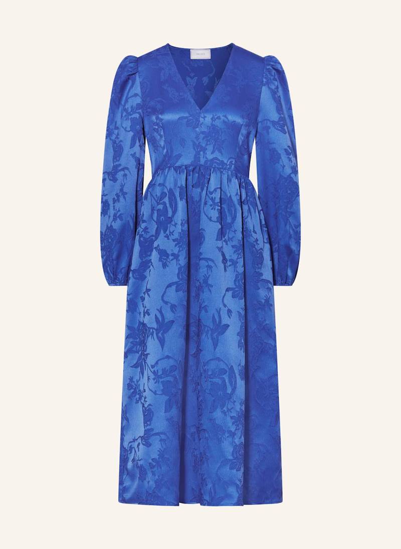 Neo Noir Jacquard-Kleid Lillibet blau von NEO NOIR