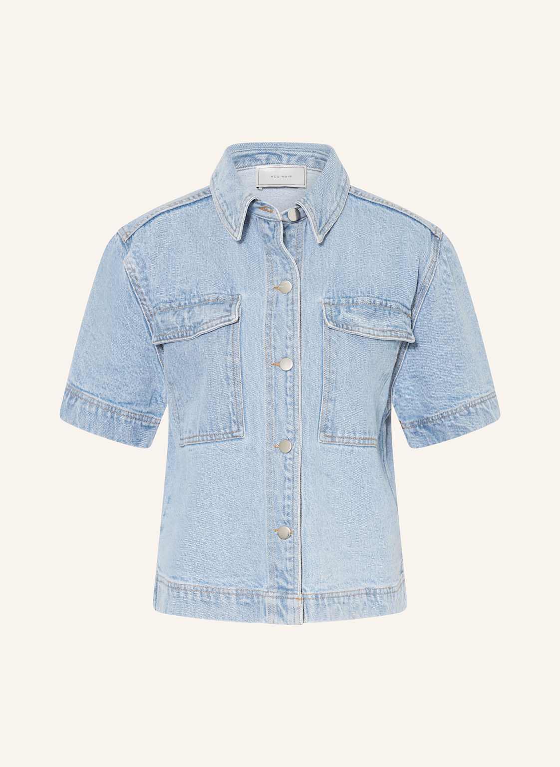Neo Noir Jeansbluse Tiki blau Neo Noir Jeansbluse Tiki blau von NEO NOIR