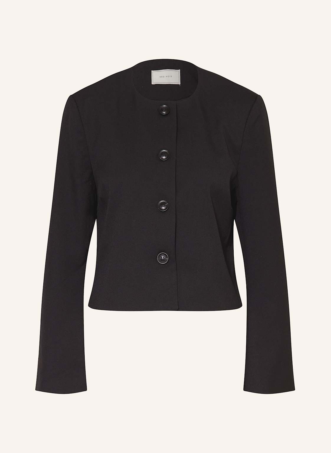 Neo Noir Kastenjacke Flynn schwarz Neo Noir Kastenjacke Flynn schwarz von NEO NOIR