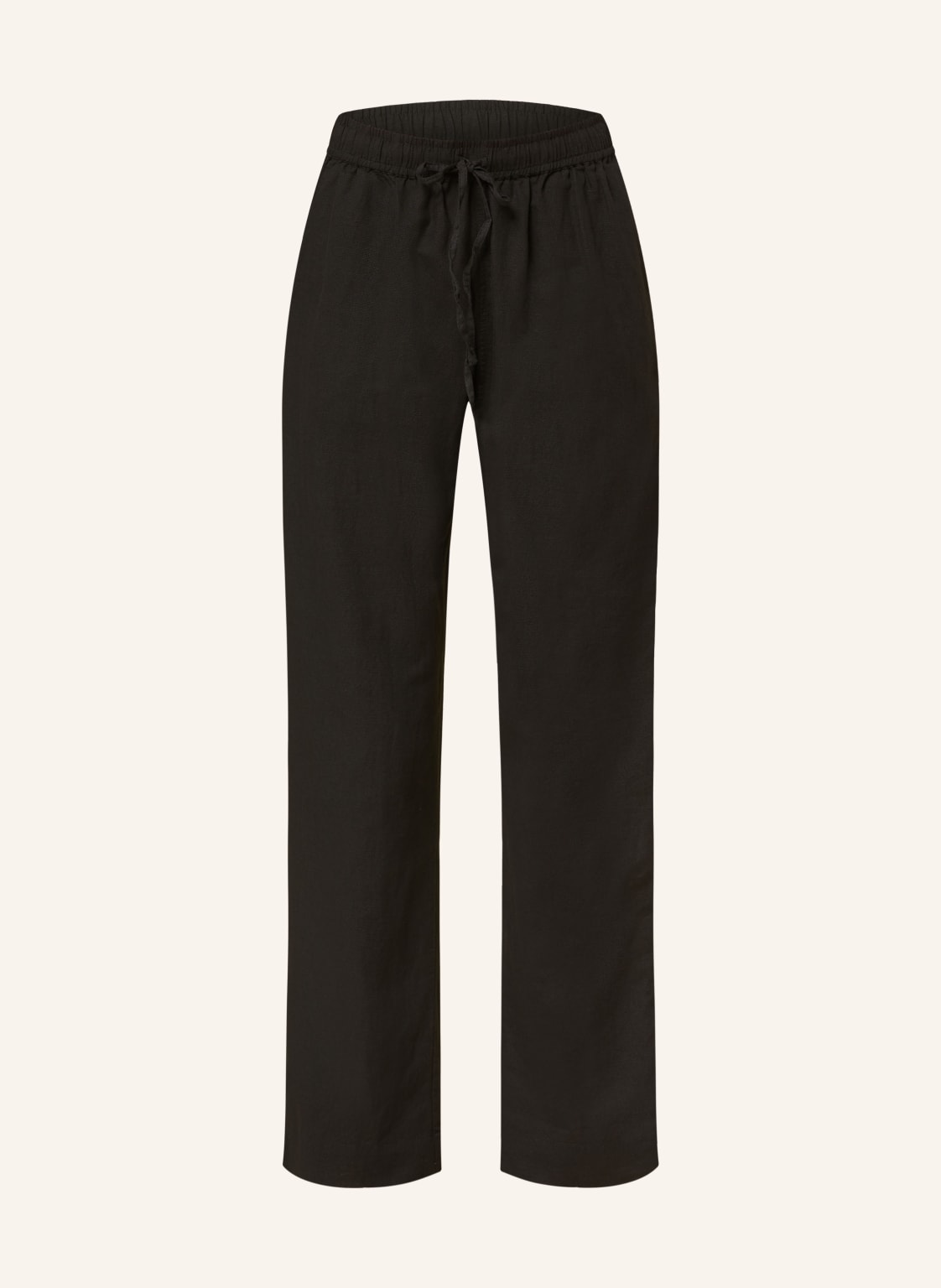 Neo Noir Marlenehose Sonar Mit Leinen schwarz Neo Noir Marlenehose Sonar Mit Leinen schwarz von NEO NOIR