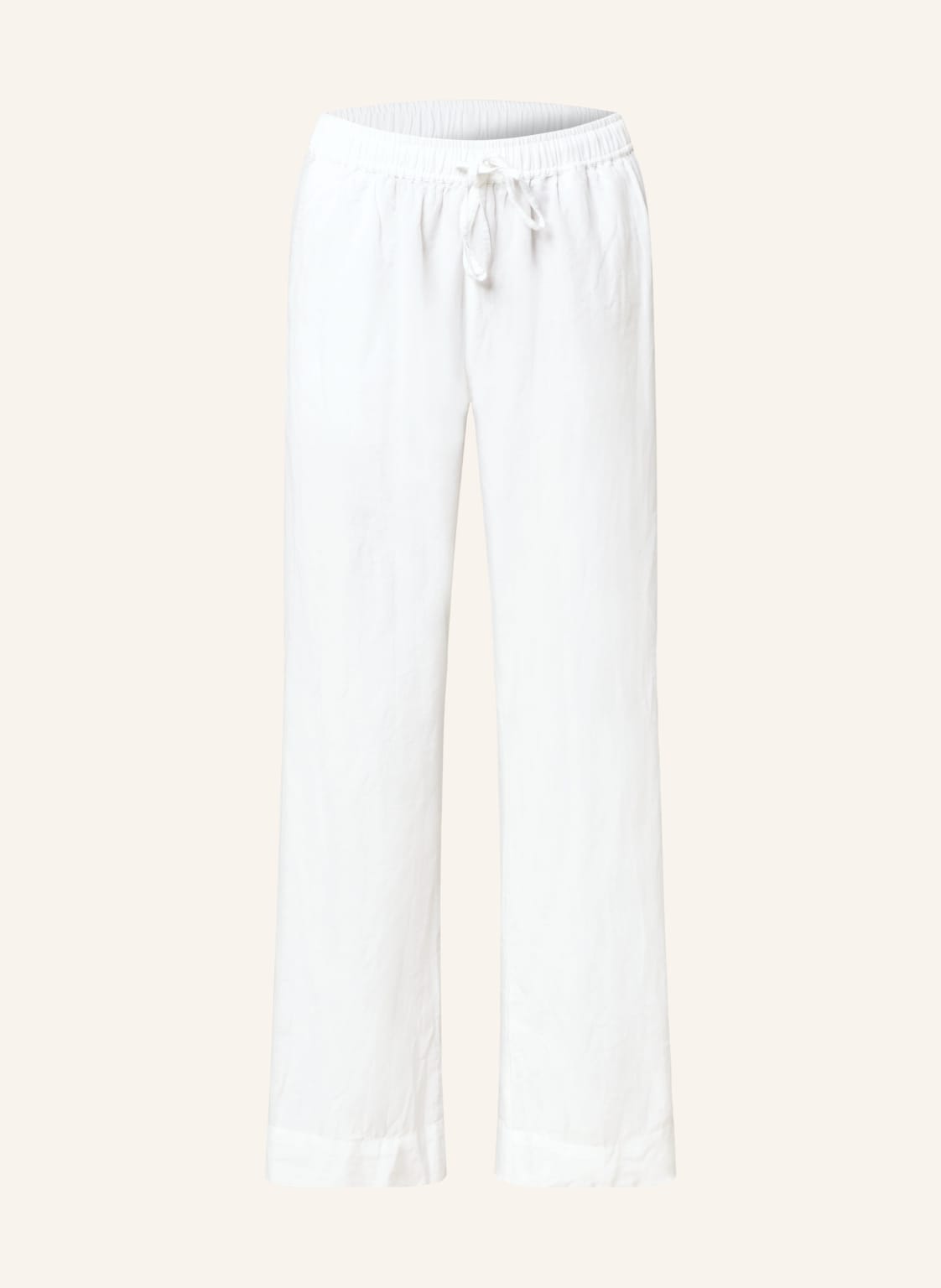 Neo Noir Marlenehose Sonar Mit Leinen weiss Neo Noir Marlenehose Sonar Mit Leinen weiss von NEO NOIR