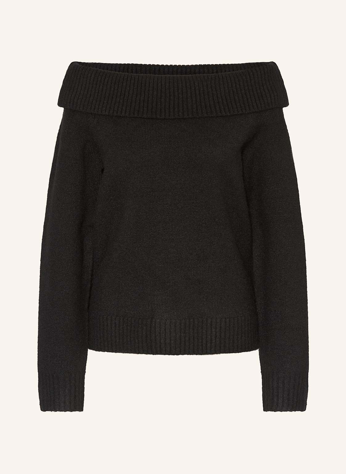 Neo Noir Off-Shoulder-Pullover Jane schwarz Neo Noir Off-Shoulder-Pullover Jane schwarz von NEO NOIR