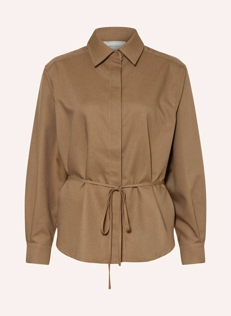 Neo Noir Overshirt Waldis beige von NEO NOIR