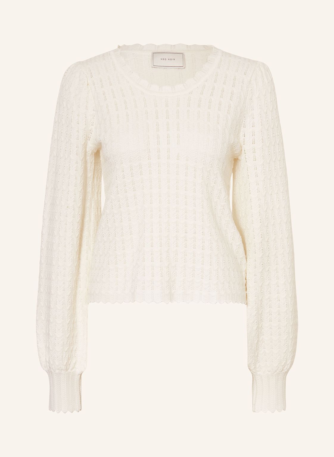 Neo Noir Pullover weiss Neo Noir Pullover weiss von NEO NOIR