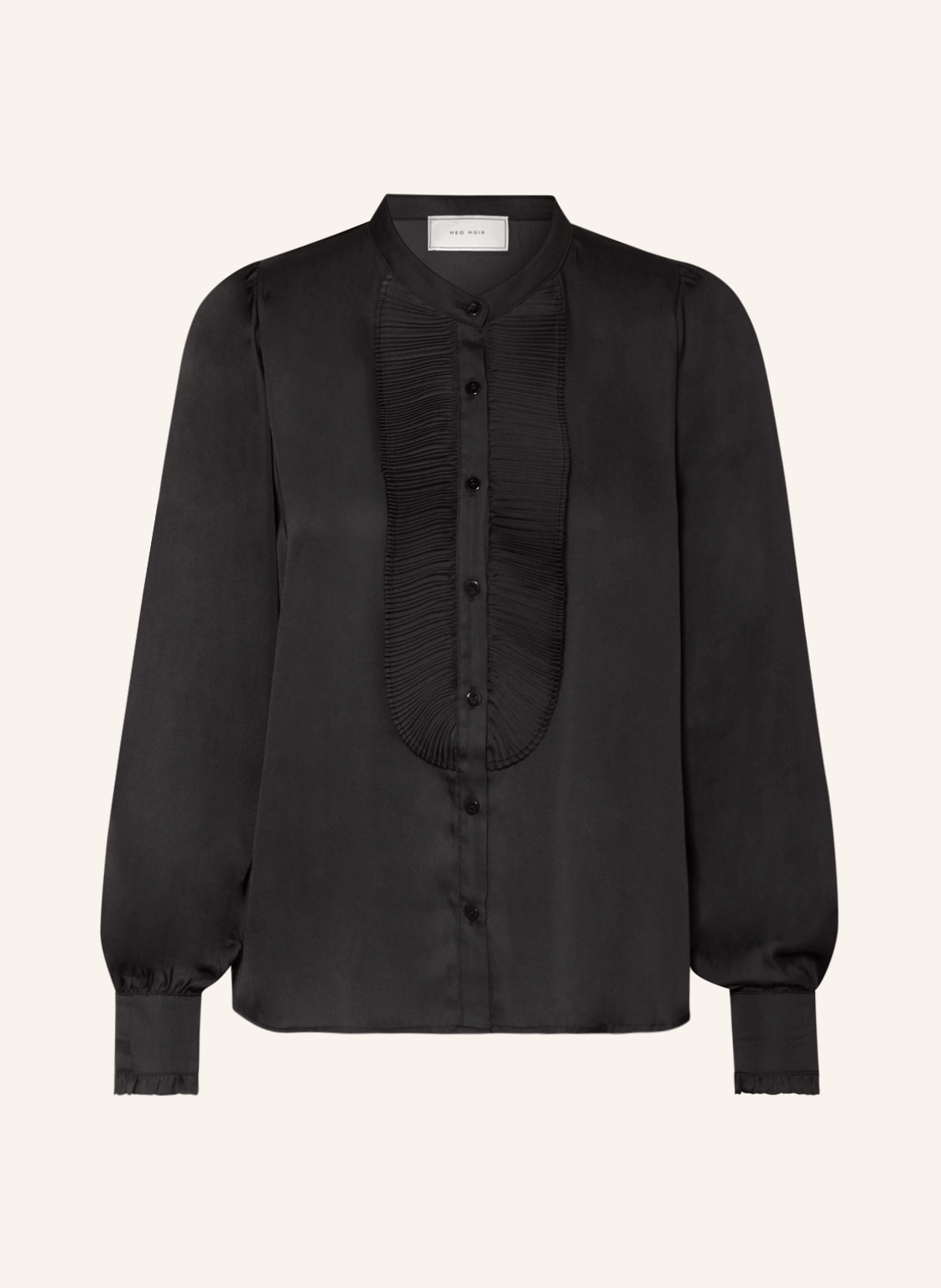 Neo Noir Satinbluse Zola schwarz Neo Noir Satinbluse Zola schwarz von NEO NOIR
