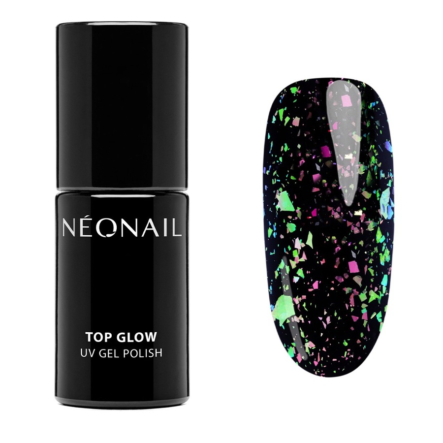 NEONAIL  NEONAIL Top Glow Flakes nagelgel 7.2 ml von NEONAIL