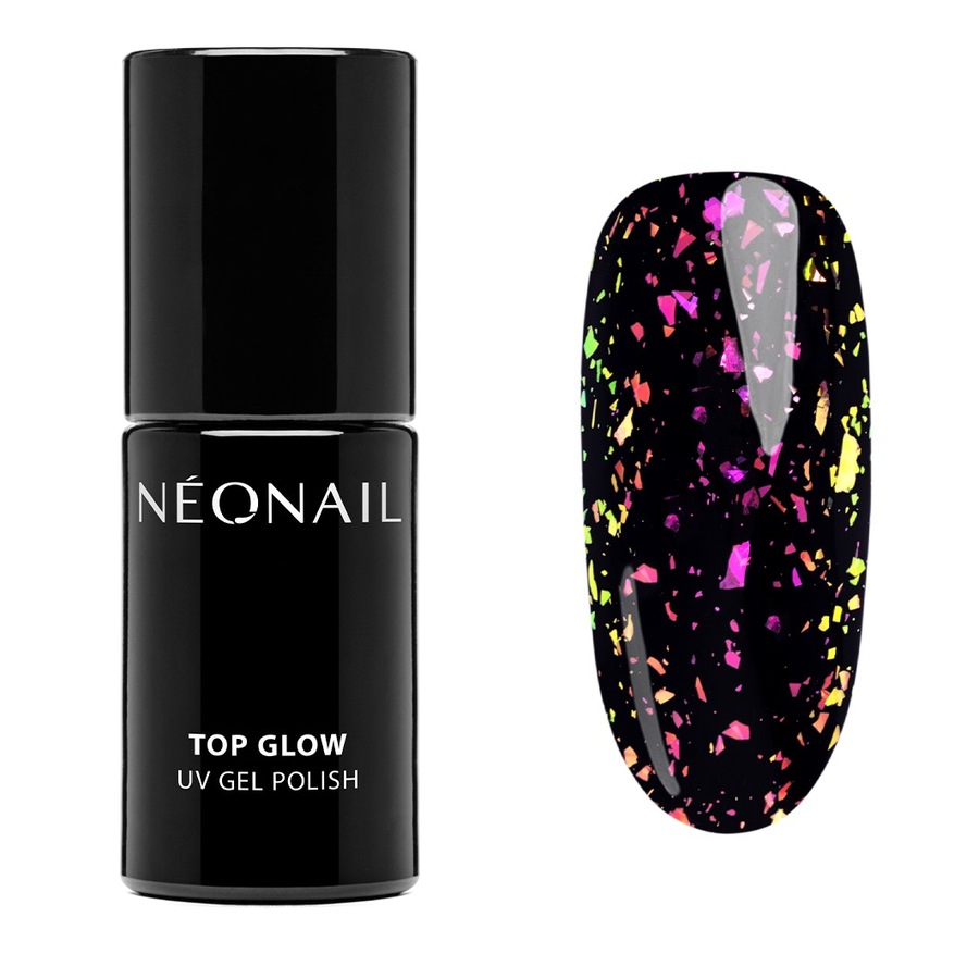 NEONAIL  NEONAIL Top Glow Flakes nagelgel 7.2 ml von NEONAIL