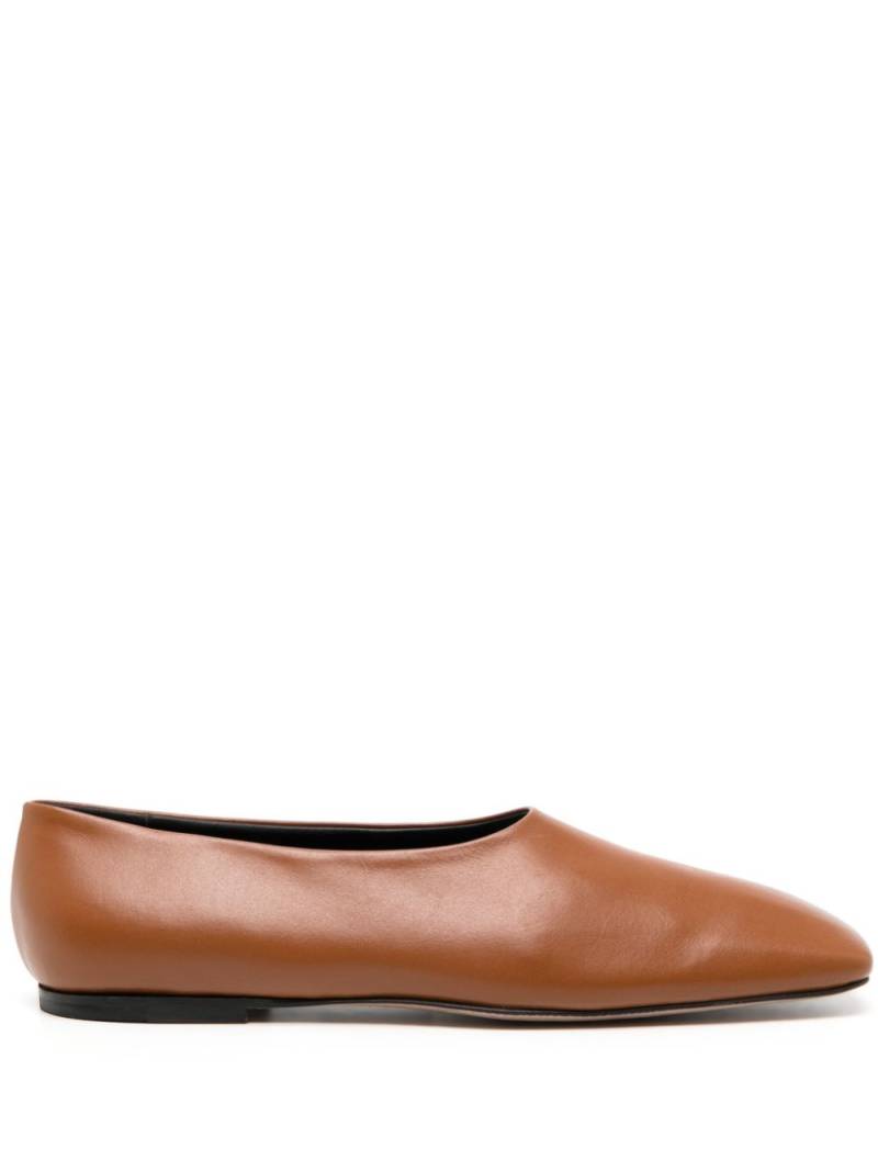 NEOUS Atlas leather ballerina shoes - Brown von NEOUS