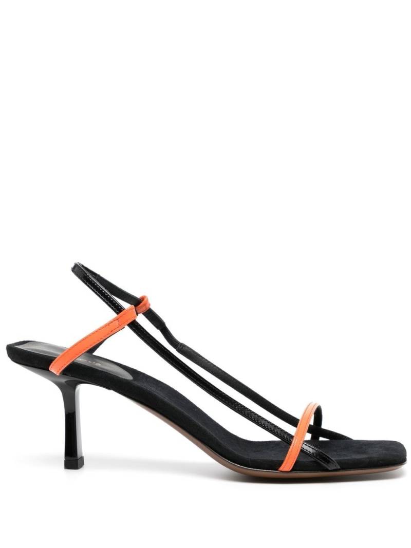 NEOUS Merga 65mm heel sandals - Black von NEOUS