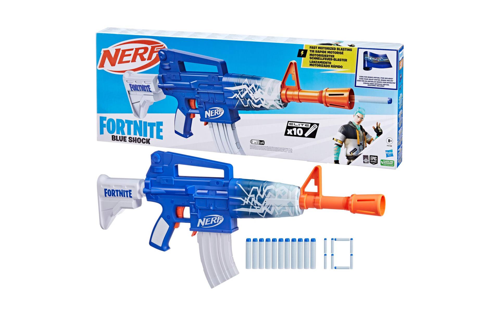 Nerf Blaster »Blue Shock« von NERF