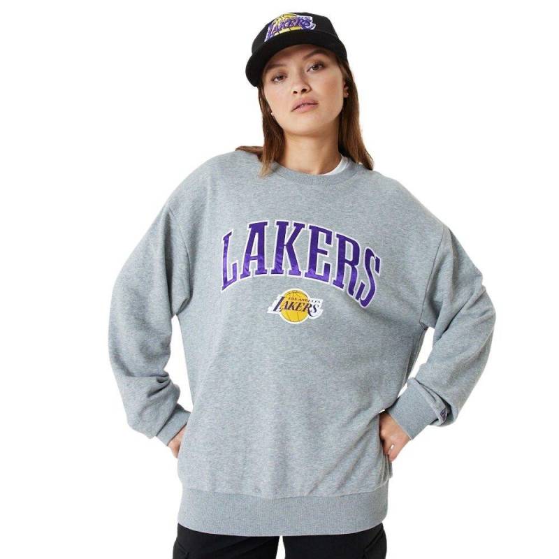 T-shirt Los Angeles Lakers Nba Apllique Crew Herren  XL von NEW ERA