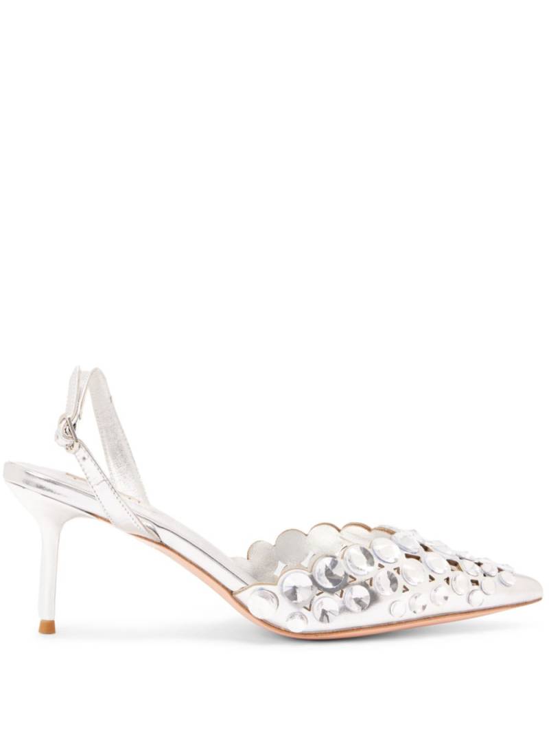 NICOLI Sassari pumps - Silver von NICOLI