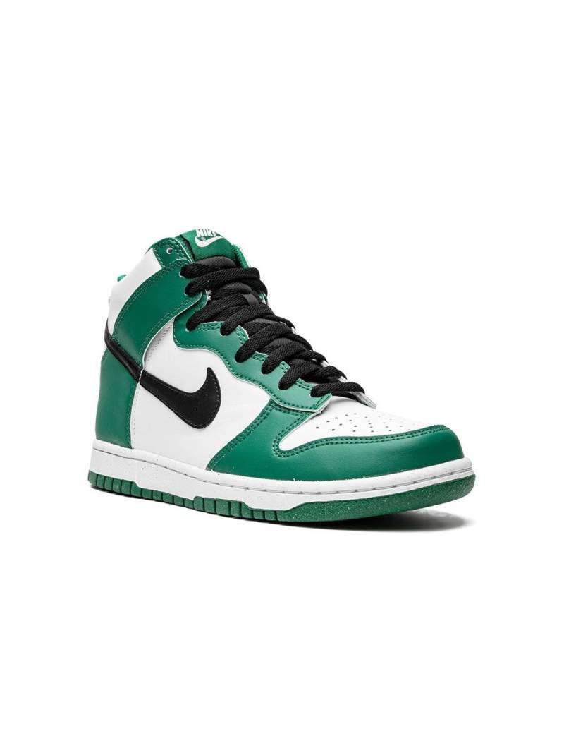 Nike Kids Dunk High "Celtics" sneakers - Green von Nike Kids