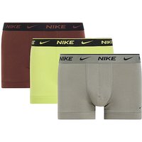 NIKE UNDERWEAR Herren Boxershort Trunk 3er Pkg. gelb | L von NIKE UNDERWEAR