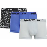 NIKE UNDERWEAR Herren Unterhosen Trunk 3er Pkg. blau | L von NIKE UNDERWEAR