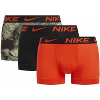 NIKE UNDERWEAR Herren Unterhosen Trunk 3er Pkg. orange | L von NIKE UNDERWEAR