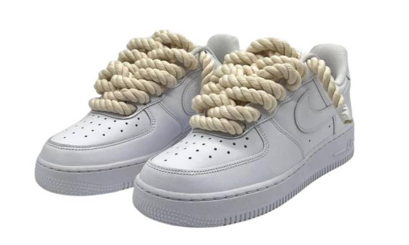 Air Force 1 Low Cordon Beige Herren Weiss 42.5 von NIKE