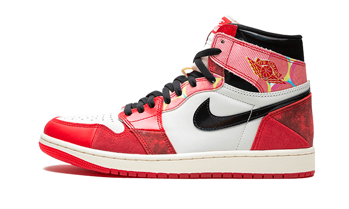 Air Jordan 1 High Og Spider-man Across The Spider-verse Damen Rot 42 von NIKE