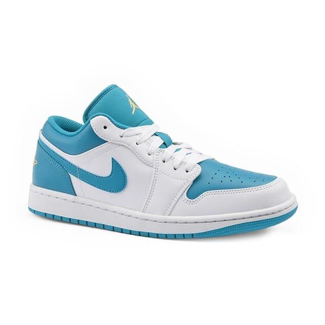 Air Jordan 1 Low-9 Herren Türkisblau 42.5 von NIKE