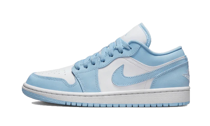 Air Jordan 1 Low Aluminium Damen Hellblau 36 von NIKE