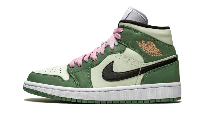 Air Jordan 1 Mid Dutch Green Damen Militärgrün 38 von NIKE