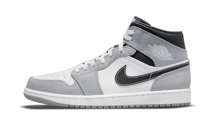 Air Jordan 1 Mid Light Smoke Grey Anthracite (gs) Damen Anthrazit 36 von NIKE