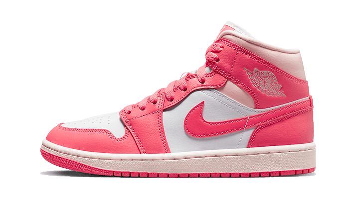 Air Jordan 1 Mid Strawberries And Cream Damen Erdbeere 37.5 von NIKE