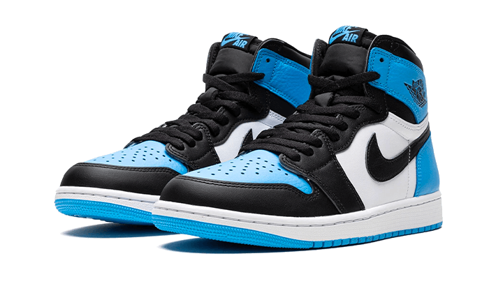 Air Jordan 1 Retro High Og Unc Toe (2023) Herren Blau 41 von NIKE