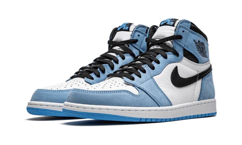 Air Jordan 1 Retro High University Blue Damen Blau 41 von NIKE