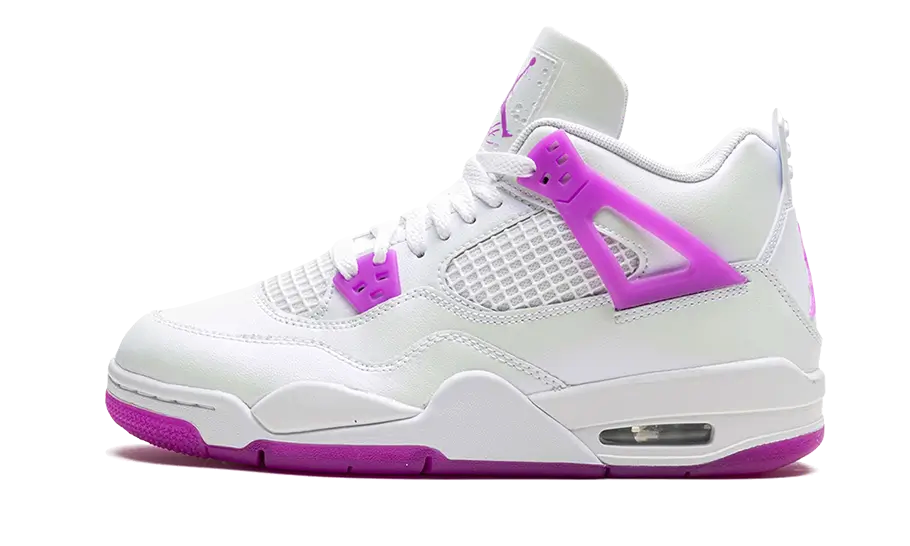 Air Jordan 4 Hyper Violet Damen Weiss 36 von NIKE