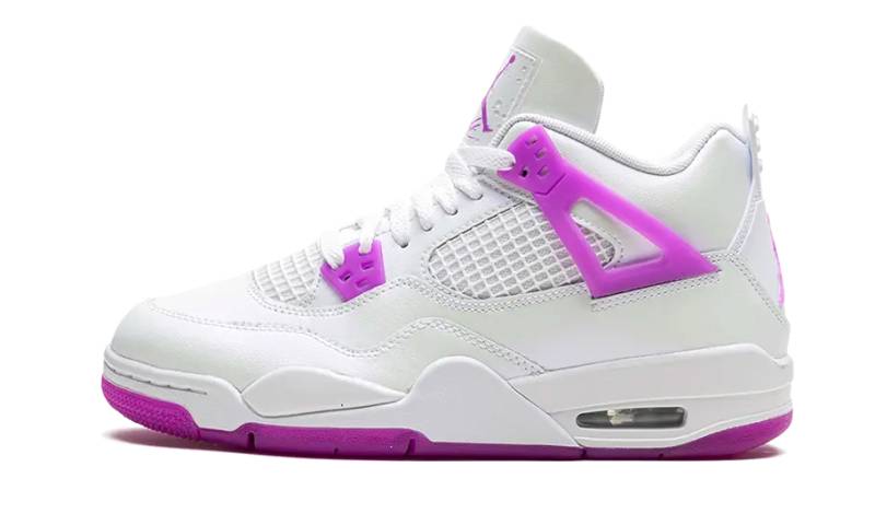 Air Jordan 4 Hyper Violet Damen Weiss 36.5 von NIKE