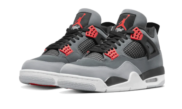 Air Jordan 4 Infrared (2022) Damen Mediumgrau 42 von NIKE