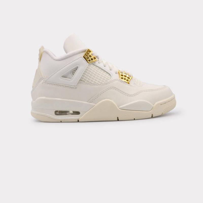 Air Jordan 4 - Metallic Gold Damen Creme 36.5 von NIKE