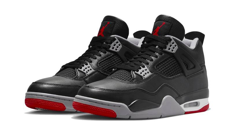 Air Jordan 4 Retro Bred Reimagined Damen Schwarz 46 von NIKE