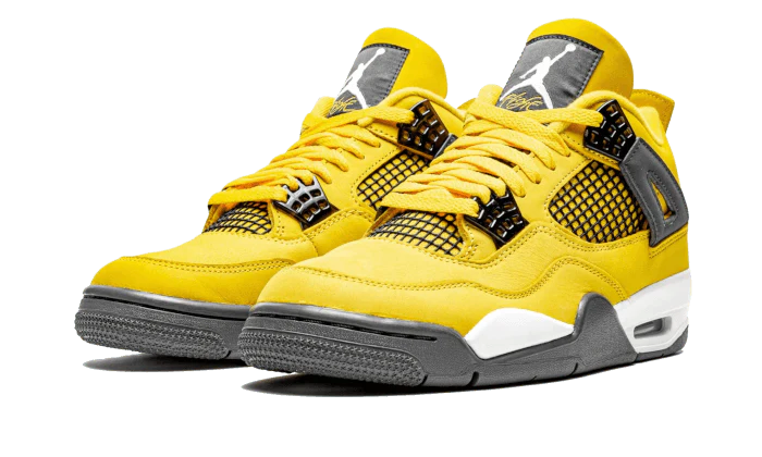 Air Jordan 4 Retro Tour Yellow (lightning) Damen Gelb Bunt 41 von NIKE