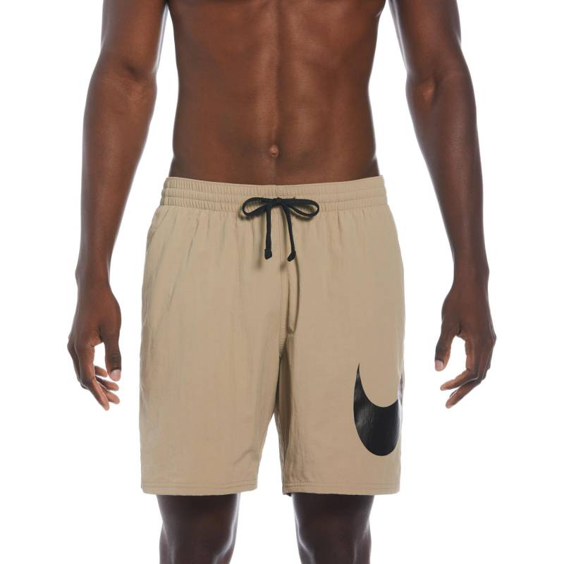 Badeshorts Herren Braun L von NIKE