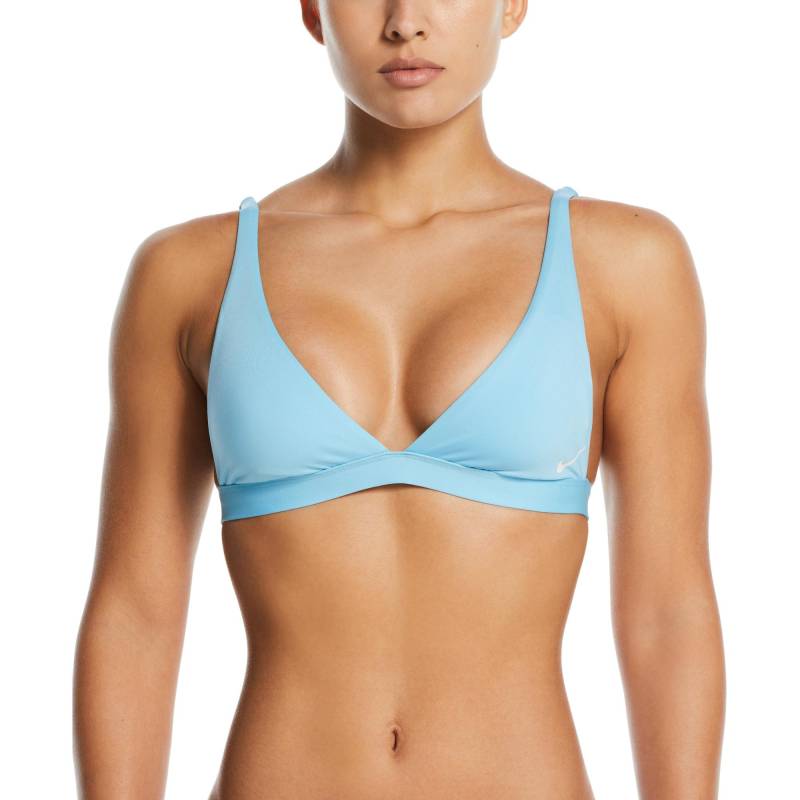 Bikini Oberteil, Sport Unisex Hellblau S von NIKE