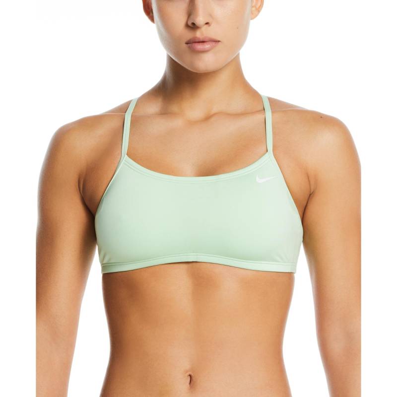 Bikini Oberteil, Sport Unisex Hellgrün L von NIKE