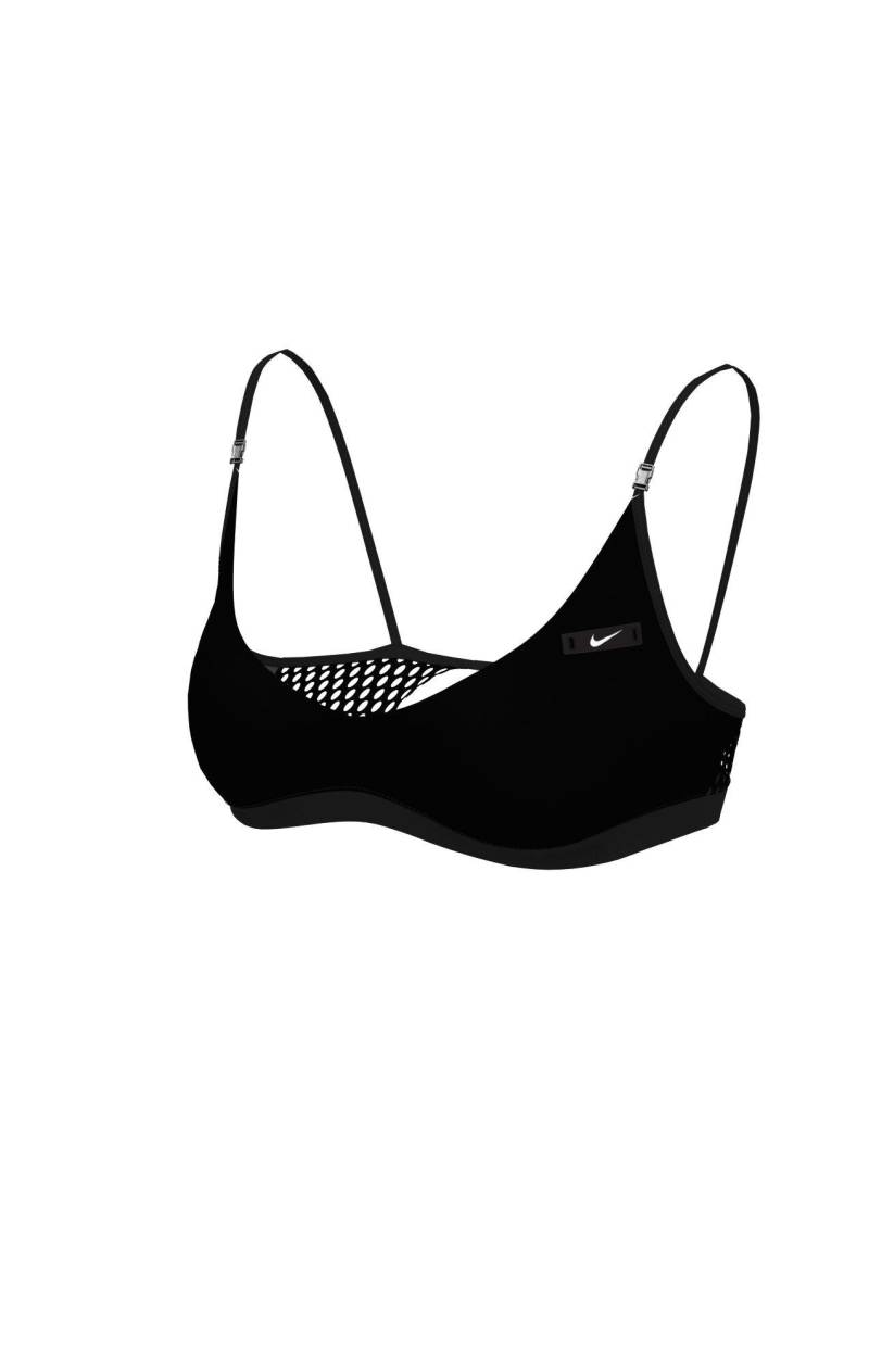 Nike Wild Bikini Top Unisex Schwarz L von NIKE