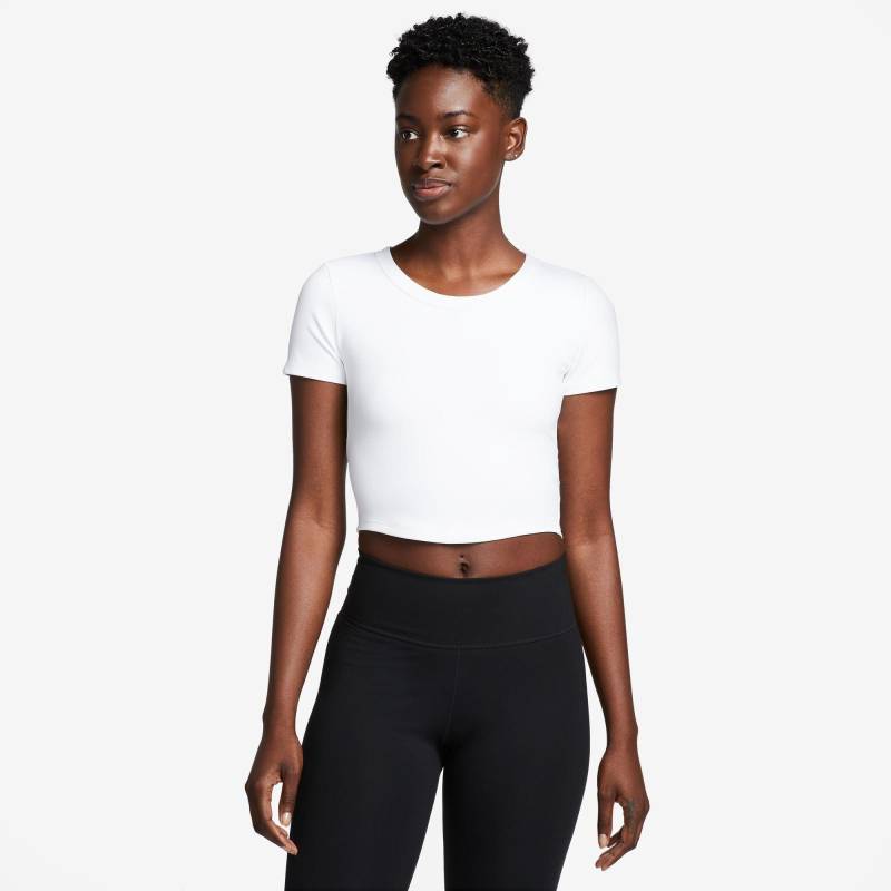 Cropped T-shirt Damen Weiss L von NIKE