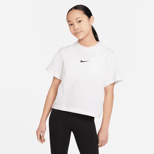 Cropped Top Mädchen Weiss L von NIKE