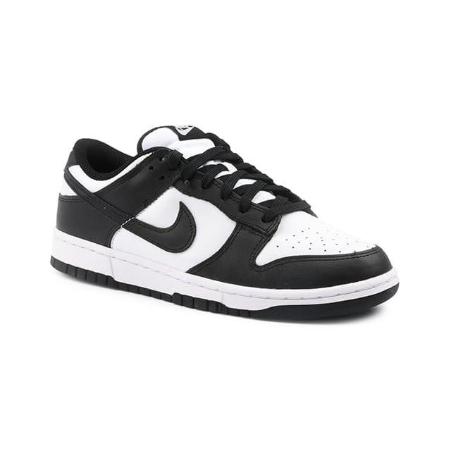 Dunk Low Black White Damen Schwarz 43 von NIKE