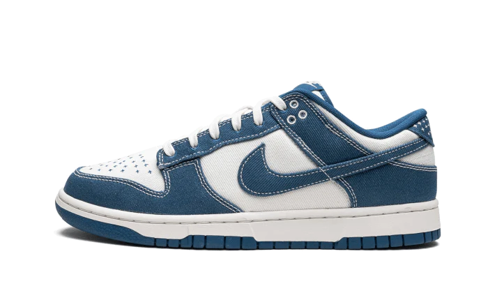 Dunk Low Industrial Blue Sashiko Damen Blau 44 von NIKE