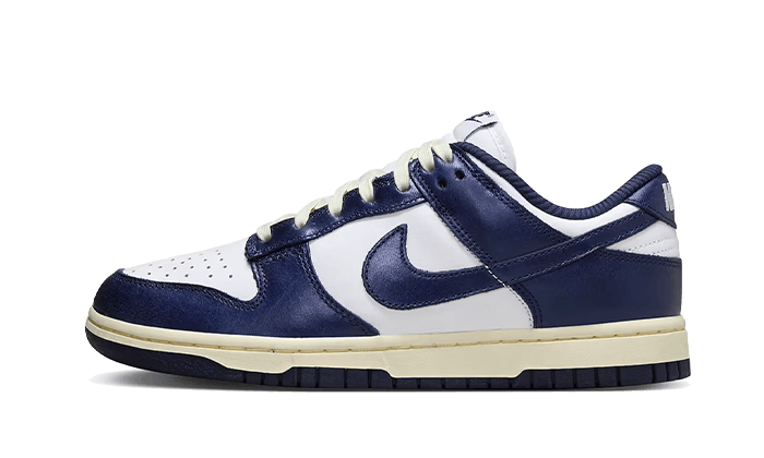 Dunk Low Vintage Navy Herren Nebelblau 38.5 von NIKE