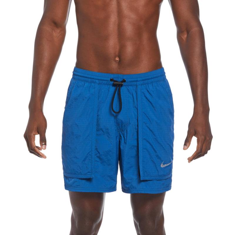 Lange Badeshorts Herren Dunkelblau M von NIKE