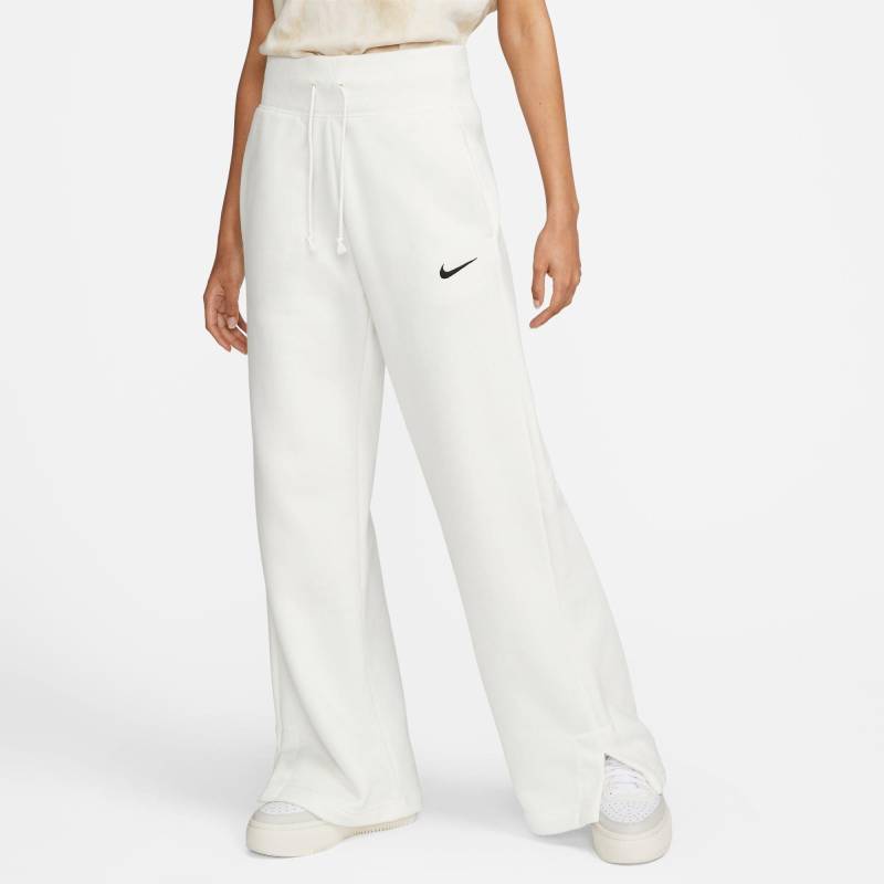 Lange Hose, Loose Fit Damen Weiss L von NIKE