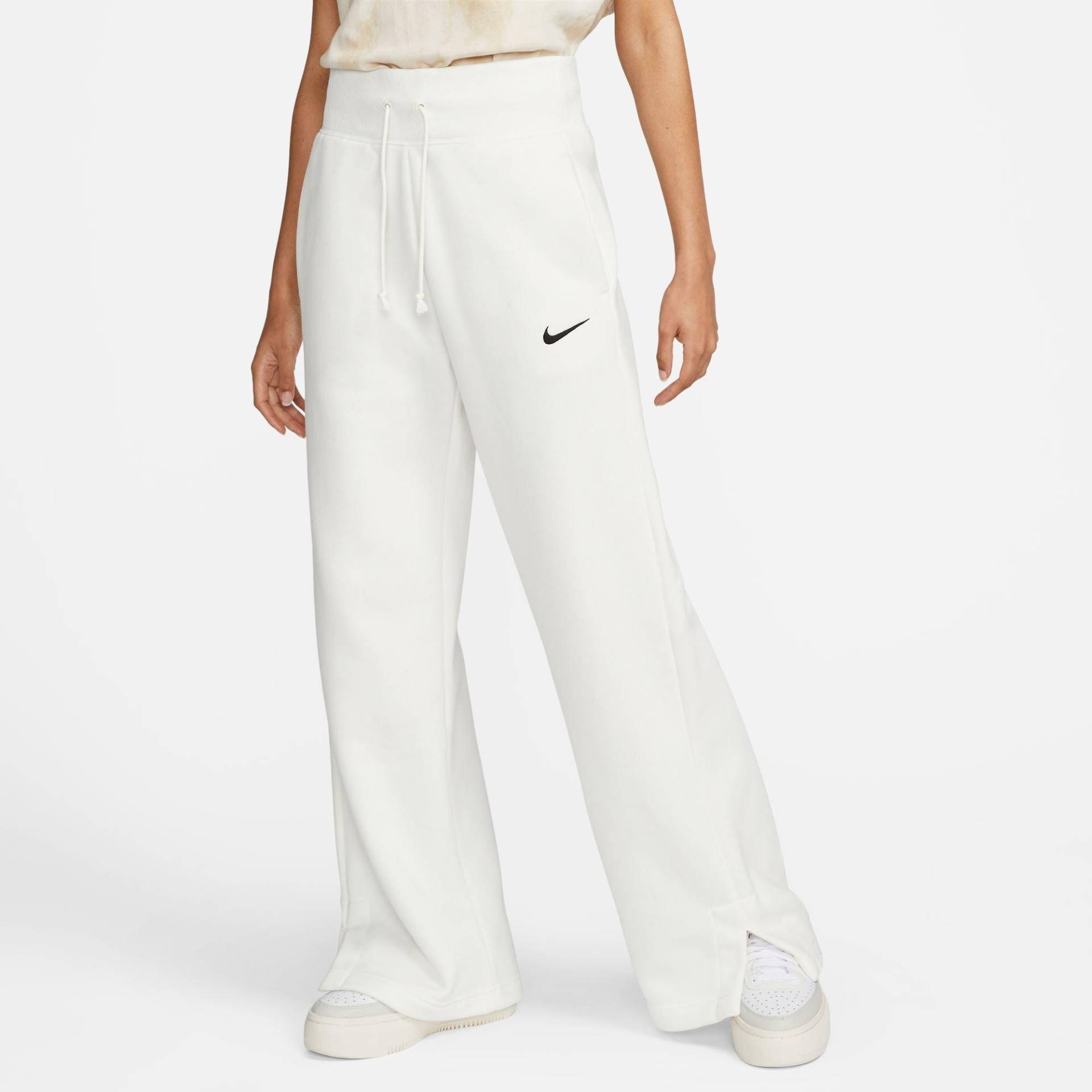 Lange Hose, Loose Fit Damen Weiss M von NIKE